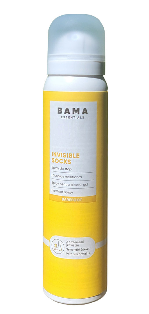 BAMA INVISIBLE SOCKS- SILONKY VE SPREJI
