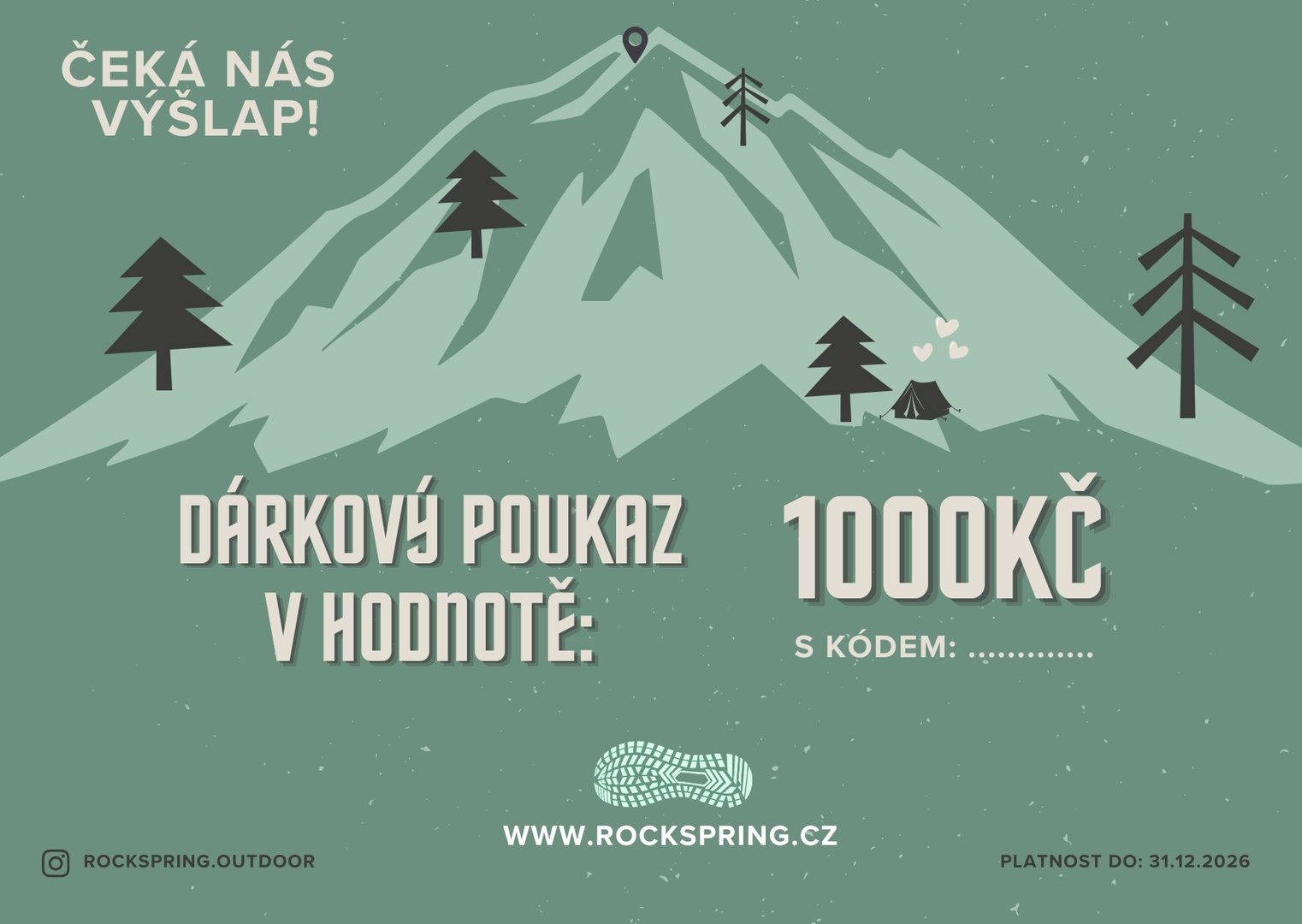 DÁRKOVÝ POUKAZ 1000