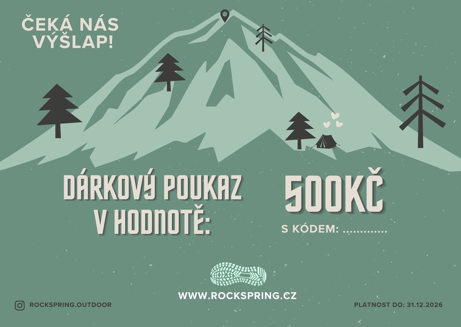 DÁRKOVÝ POUKAZ 500