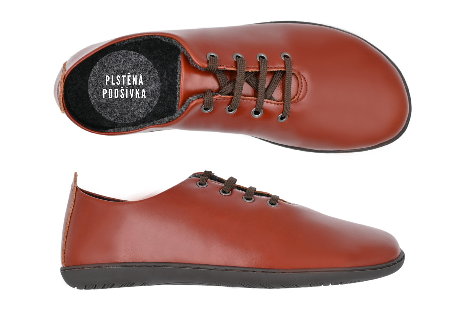 OXFORD WINTER DYLAN COGNAC