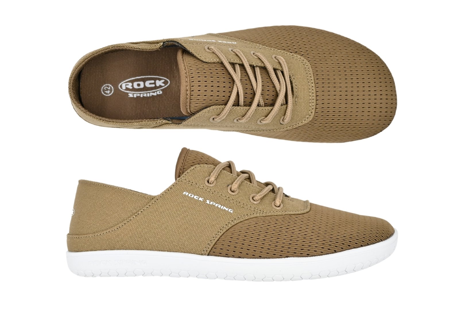 SKATER KHAKI/WHITE