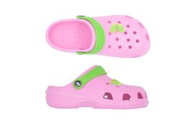 DĚTSKÉ CLOGS PINK/BUTTERFLY