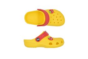 DĚTSKÉ CLOGS YELLOW/STRAWBERRY