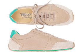 LUGANA KID SUEDE TAUPE/GREEN
