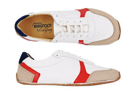 LUGANA NUBUCK CORDERO WHITE/RED/BLUE