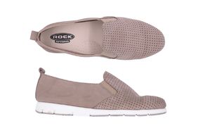 OUTLET FRIEND PERF NUBUCK TAUPE