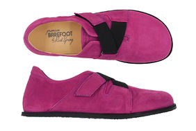 PLYMOUTH TUMBLEND NUBUCK FUCHSIA