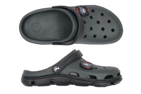 SANDÁLE CLOGS M KHAKI/BLACK