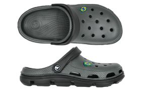 SANDÁLE CLOGS W KHAKI