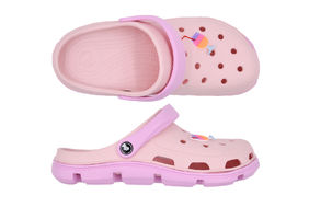 SANDÁLE CLOGS W PEACH PINK